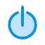 Universal Blue Line Filled icon 64x64